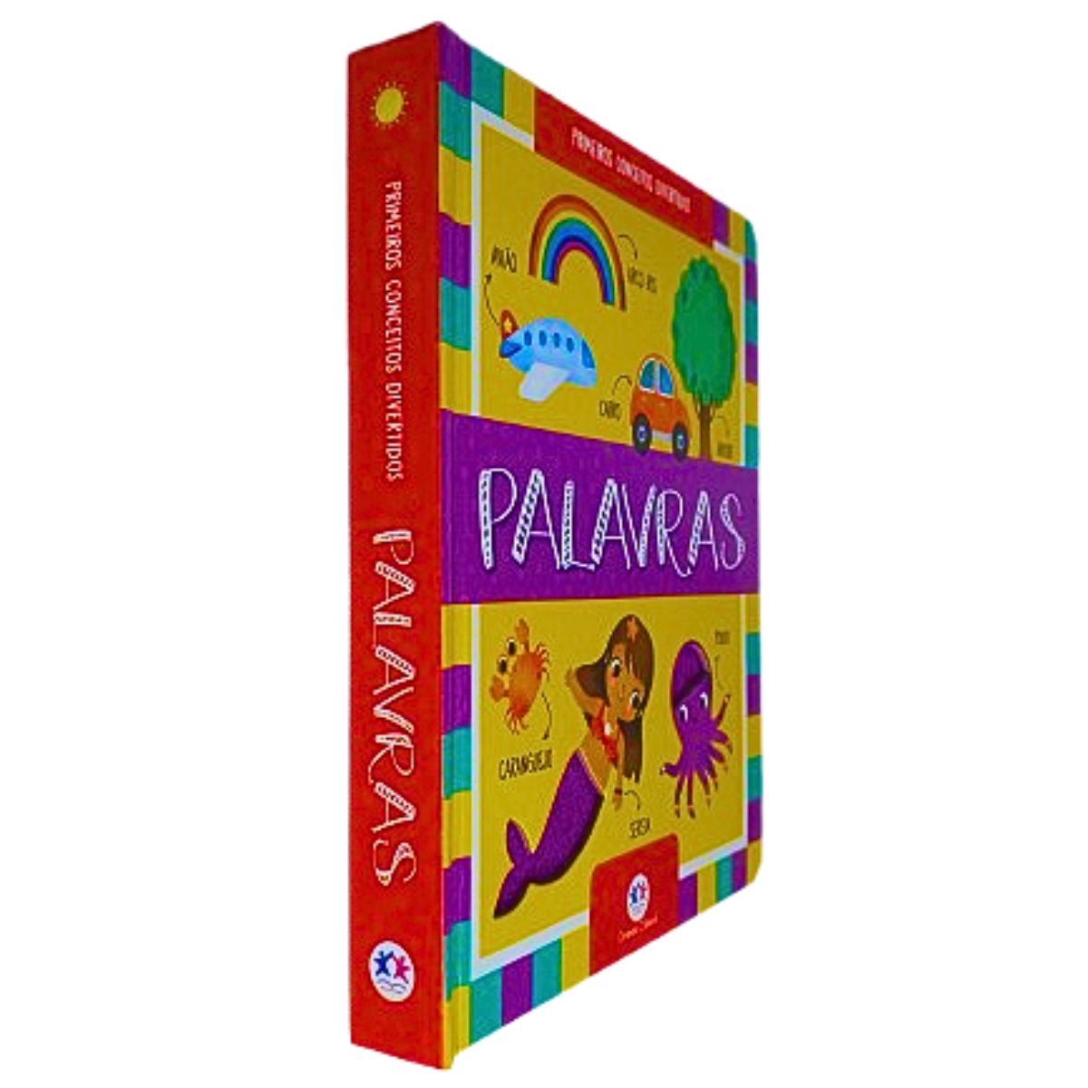 Livro Infantil Palavras - Primeiros Conceitos Divertidos / Toque E Sinta - Ciranda Cultural Livro Infantil Palavras - Primeiros Conceitos Divertidos / Toque E Sinta - Ciranda Cultural